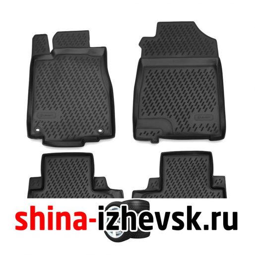Коврик Autofamily коврики в салон для HONDA CR-V, 2012-2015, 2015-2017, 4 шт. ) в Ижевске